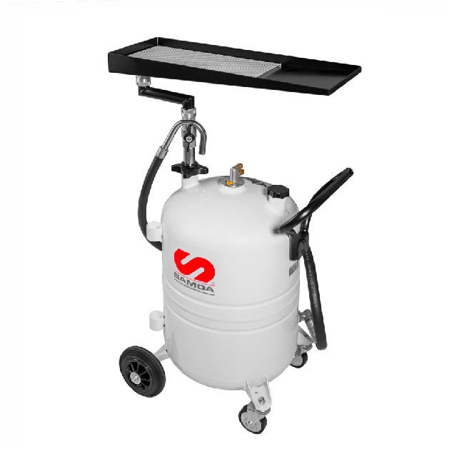 437310 SAMOA Motorbike Waste Oil Drainer - 70 Litre